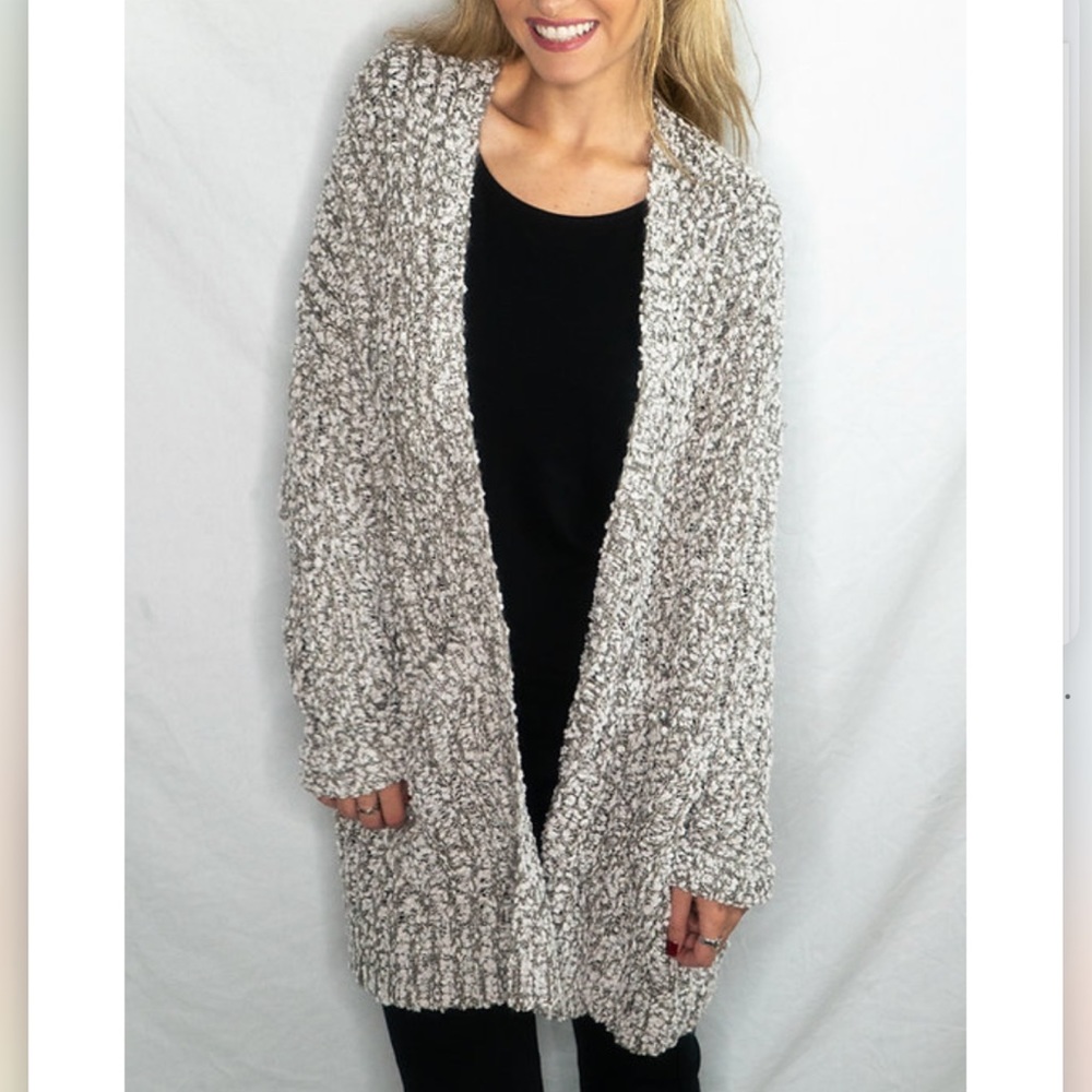 Oversized Popcorn Cardigan NWT